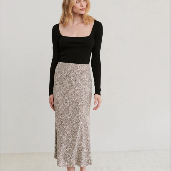 Leopard Print Skirt - Picture 1 of 5